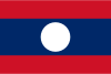 Lao People's Democratic Republic Flag